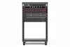 Digitus 16U 19" Audio and Network Rack, Open Frame, Castors, 136kg Max Load, Black - DN-48001 – image 5