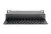 Digitus Cat6A 12-Port Shielded Patch Panel, 10" 1U Rack Mount, LSA, Black - DN-91612S-EA – image 3