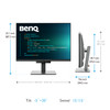 BenQ RD280U 28.2" 3840 x 2560 4K 60Hz IPS Monitor - 9H.LM1LJ.TBE – image 5