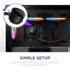 NZXT Kraken 240 RGB 240mm AIO Liquid CPU Cooler, 1.54" LCD, Black - RL-KR240-B1 – image 6
