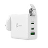 j5create 65W GaN 3-Port USB-C and USB-A Travel Charger - JUP3565CV-N – image 4