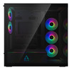 ARCTIC Xtender Mid Tower PC Case, E-ATX, 5 Pre-installed Fans, Tempered Glass, Mirror Black - ACPCC00018A – image 4