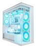 ARCTIC Xtender VG Mid Tower PC Case, E-ATX, 5 Pre-installed Fans, Vertical GPU Mount, White - ACPCC00017A