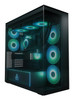 ARCTIC Xtender Mid Tower PC Case, E-ATX, 5 Pre-installed Fans, Tempered Glass, Black - ACPCC00015A