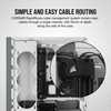 Corsair iCUE 5000X RGB Mid-Tower ATX PC Case, Tempered Glass, White - CC-9011213-WW – image 6