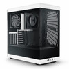HYTE Y40 Mid Tower ATX Case, Panoramic Glass, PCIe 4.0 Riser, White - CS-HYTE-Y40-BW