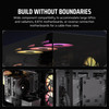 Corsair 3500X Mid-Tower ATX PC Case, Panoramic Tempered Glass, Black - CC-9011276-WW – image 4