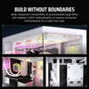 Corsair 3500X Mid-Tower ATX PC Case, Panoramic Glass, White - CC-9011277-WW – image 4