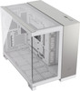 CORSAIR 2500X Micro-ATX Dual Chamber PC Case, Tempered Glass, White - CC-9011289-WW