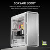 Corsair 5000T Mid-Tower ATX PC Case, Tempered Glass, USB-C, White - CC-9011301-WW – image 2