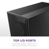 NZXT H7 Flow RGB Mid-Tower ATX PC Case, 420mm Radiator Support, Black - CM-H72FB-R1 – image 8