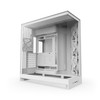 NZXT H9 Flow Dual-Chamber ATX Mid Tower PC Case, 4 Fans, White - CM-H92FW-01