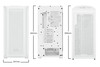 be quiet! Shadow Base 800 FX E-ATX Mid Tower PC Case, Tempered Glass, 4x 140mm PWM Fans, White - BGW64 – image 2