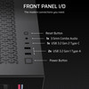Corsair 3500X LX-R RGB iCUE LINK Mid Tower PC Case, Panoramic Glass, 3x LX120-R RGB Fans, Black - CC-9011324-WW – image 6