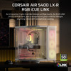 Corsair AIR 5400 LX-R RGB iCUE LINK Triple-Chamber Mid Tower PC Case, 3x LX-R RGB Fans, White - CC-9011321-WW – image 2
