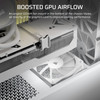 Corsair 3200D RS Mid Tower PC Case, 3x RS120 Fans, 360mm Radiator Support, White - CC-9011335-WW – image 4