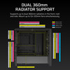 Corsair FRAME 4000D RS Modular Mid Tower PC Case, 3x RS120 Fans, E-ATX Support, InfiniRail, Black - CC-9011312-WW – image 7