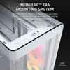 Corsair FRAME 4500X LX-R RGB iCUE LINK Mid Tower PC Case, Panoramic Glass, 3x LX120-R RGB Fans, White - CC-9011317-WW – image 6