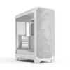 Fractal Design Meshify 3 E-ATX PC Case, Clear Tint Tempered Glass, 3x Momentum 14 Fans, White - FD-C-MES3A-04