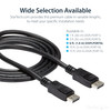 StarTech.com 1.8m DisplayPort 1.2 Cable, 4K 60Hz, VESA Certified, Latching Connectors, Black - DISPLPORT6L – image 11