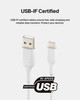 Belkin BoostCharge Braided USB-A to USB-C Cable, 3m, Charge and Sync, USB-IF Certified, White - CAB002BT3MWH – image 3