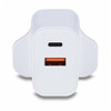 Lindy 30W USB Type-A and USB-C PD Charger, Dual Port, UK Plug, White - 73425 – image 4