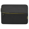 Targus CityGear Laptop Sleeve for up to 14" Laptops and 2-in-1s, Padded, Front Pocket, Black - TSS931GL