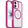 OtterBox React Series MagSafe Case for iPhone 17, Slim Drop Protection, Clear/Pink - 77-98594