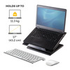 Fellowes Designer Suites Laptop Riser, 4 Positions, Up to 17in / 11.3kg, Black - 8038401 – image 3