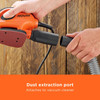 BLACK+DECKER Mouse 55W Detail Sander, 11,000 RPM, Dust Extraction, 6 Sheets - BEW230-GB – image 8