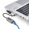 StarTech.com 2.5GbE USB-C to Ethernet Adapter with USB-A Converter, NBASE-T, 15cm Cable - U2GAUSBCENET – image 8