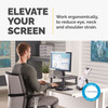 Fellowes Premium Monitor Riser, 5 Height Settings, Up to 36kg, Paper Storage, Graphite - 9169401 – image 2
