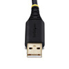 StarTech.com 1m USB to Null Modem RS232 Serial Adapter Cable, DB9, FTDI, COM Retention - 1P3FFCNBUSBSRL – image 5