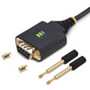 StarTech.com 1m USB to Null Modem RS232 Serial Adapter Cable, DB9, FTDI, COM Retention - 1P3FFCNBUSBSRL – image 7