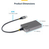 StarTech.com 4-Port USB-A Hub, 5Gbps, Bus Powered with USB-C Aux Power Input, 30cm Cable - 5G4ACUSBAHUB – image 5