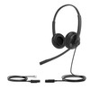 Yealink YHS34 Dual Wired Headset, Binaural, QD Connector for Yealink IP Phones, Black - 1308023 – image 2