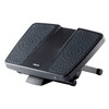 Fellowes Professional Series Ultimate Foot Support, 3 Height Settings, Rocking Platform, Black - 8067001