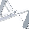 StarTech.com Foldable Aluminium Laptop Riser Stand, 9 Angles, for up to 15.6" Laptops, 10kg, Silver - LAPTOPRISERBAR – image 9