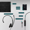 EPOS IMPACT 100 MS Mono USB-C Headset with USB-A Adapter, Microsoft Teams Certified - 1001419 – image 5