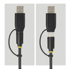 StarTech.com USB-C/USB-A to M.2 NVMe & 2.5/3.5" SATA Drive Adapter, 10Gbps, Tool-Free - USB31CSAT3M2E – image 3