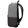 Targus Sagano EcoSmart Commuter Backpack for 15.6" Laptops, Rain Cover, Black/Grey - TBB635GL – image 12