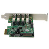 StarTech.com 4-Port USB 3.0 PCIe Card, 5Gbps, UASP, SATA Power, Low Profile Bracket - PEXUSB3S4V – image 3