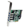 StarTech.com 4-Port USB 3.0 PCIe Card, 5Gbps, UASP, SATA Power, Low Profile Bracket - PEXUSB3S4V – image 4
