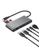 Belkin Connect 7-Port USB-C Hub, 4K 60Hz HDMI, 100W PD, Dual USB-C, SD/microSD, 5Gbps, Grey - AVC023HQSGY