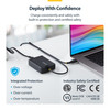 StarTech.com 100W USB-C Laptop Charger, 1.5m Tethered Cable, USB PD 3.0, Black - 1100LUUSBCCHARG – image 12
