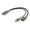 StarTech.com HDMI to DisplayPort Adapter, Active 4K 60Hz, HDR, USB Powered, 30cm Cable - HDMIDISPLAYPT