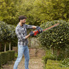 BLACK+DECKER 420W Electric Hedge Trimmer, 45cm Dual Action Blade, 16mm Cut Capacity - BEHT201-GB – image 6