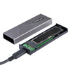 StarTech.com USB-C 10Gbps M.2 NVMe/SATA SSD Enclosure, Tool-Free, USB-C & USB-A Cables - M2USBCNVMESATA – image 6