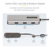 StarTech.com USB-C Multiport Adapter, Dual HDMI, 3x USB-A 5Gbps, USB-A Dongle, 40cm Cable - 167BUSBCMULTIPT – image 4