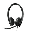 EPOS ADAPT 165T USB-C II On-Ear Wired Headset, USB-C & 3.5mm Jack, Teams Certified, Black - 1000906